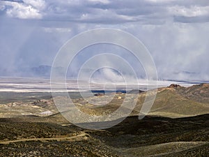 Sandstorm in the Northern Nevada Desert