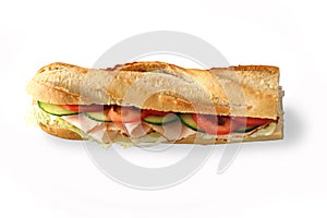 Sandwich baguette