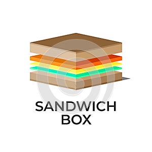 Sandwich box logo