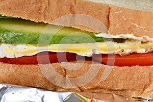 Sandwich for breakfast, a healthy choice for good life for all people