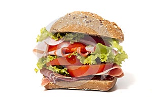 sandwich with ham