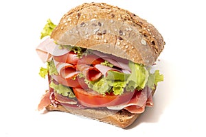 sandwich with ham