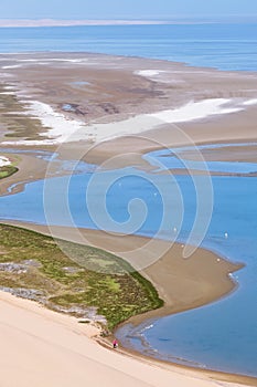 Sandwich Harbour in East Namibia