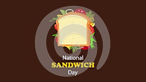 Sandwich National Day Banner