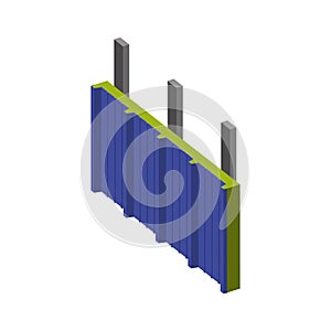 Sandwich panel two-layer on a metal frame.Profile sheet iron withs filler-mineral wool.