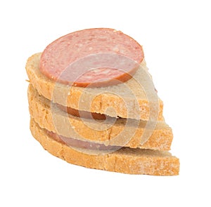 Sandwich with sassage