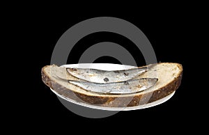 Sandwich with a sprat