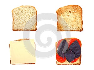 Sandwiches, collage