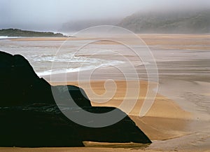 Sandwood bay beach, Sutherland, Scotland photo
