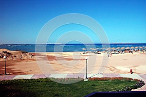 sandy beach along the coast