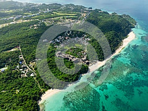 Sandy Beach in Boracay, Philippines.