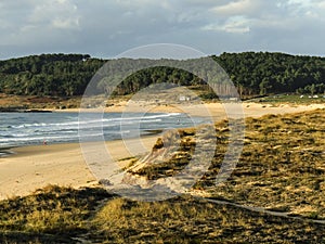 The sandy beach of Doninos