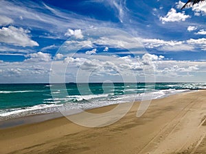 Sandy beach in Florida