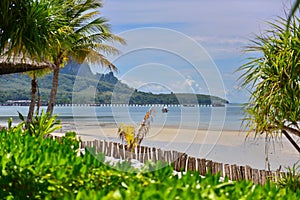 Sandy beach of Koh Mook Island