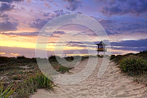 Sandy Beach Path, Sunrise