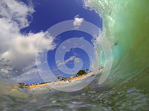 Sandy Beach Waves Hawaii