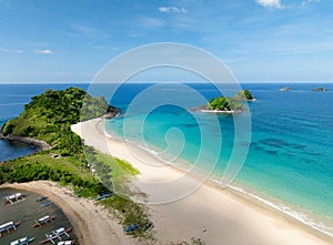 Sandy Beaches in El Nido, Philippines. photo