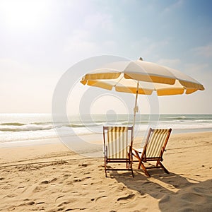 Sandy escape under lush palms