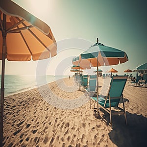 Sandy escape under lush palms