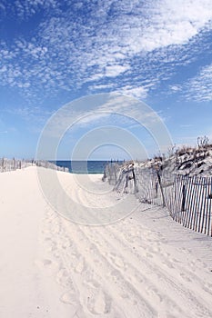 Sandy Path To The Beach