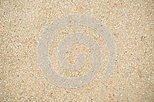 Sandy soil texture background.