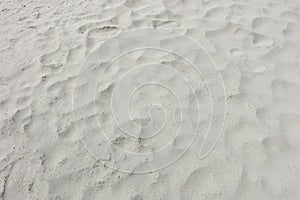 Sandy soil texture background.