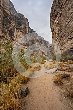 Sandy Trail into Santa Elena Canyon photo