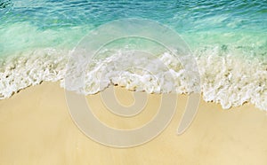 Arenoso Playa salpicar ondas 