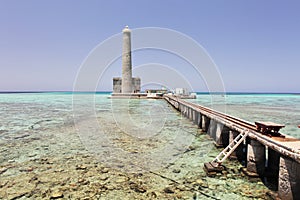 Sanganeb lighthouse, Sudan