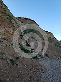 Sangeika resort on the coast of Black sea in Odessa region, Ukraine