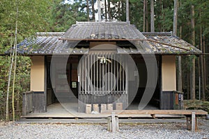 Sangenjaya teahouse remains on Kumano Kodo pilgrimage routes