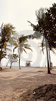 Sanggar Beach kalianda South Lampung.