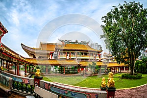 Sangha Quarters at The Kong Meng San Phor Kark See Monastery, a Buddhist temple and monastery in Bishan, Singapore.