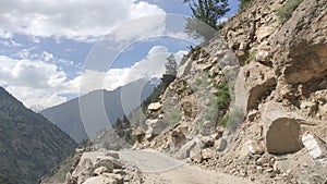 Sangla vally, indian village, kinnaur, himachal pradesh