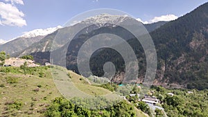 Sangla vally, indian village, kinnaur, himachal pradesh