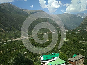 Sangla vally, indian village, kinnaur, himachal pradesh