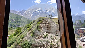 Sangla vally, indian village, kinnaur, himachal pradesh