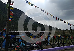 Sangla vally, indian village, kinnaur, himachal pradesh