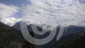 Sangla vally, indian village, kinnaur, himachal pradesh