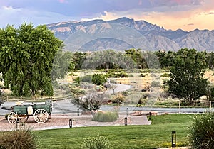 Sangre de Christo Mountains Seen From the Santa Ana Pueblo, New Mexico