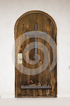 Sangre de Cristo Parish door