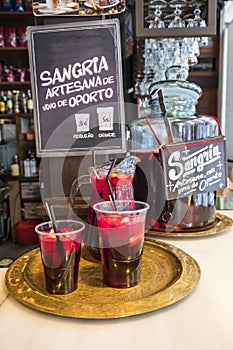 Sangria Drink Sold in Mercado de San Miguel 2