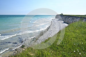 Sangstrup Klint in Denmark photo