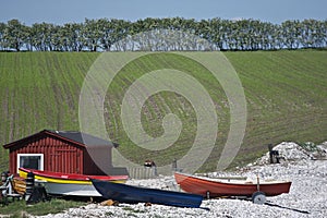 Sangstrup Klint in Denmark