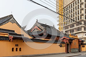 Sanguan Tang or Temple, a Buddhist nun temple or monastery on Wan'an Road, Jiangwanzhen