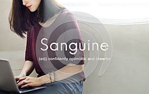 Sanguine Lifestyle Confidence Optimistic Concept