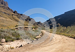 Sani pass to Lesotho