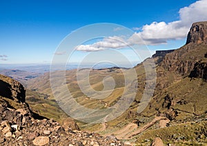 Sani pass to Lesotho photo