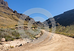 Sani pass to Lesotho photo