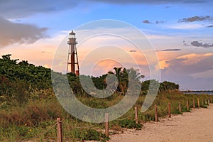 Sanibel Island Lighthouse, Sanibel Island, Florida, USA